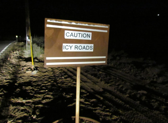 icy sign